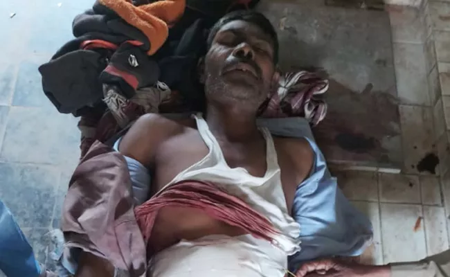 Tribal Man Murdered in Visakhapatnam - Sakshi