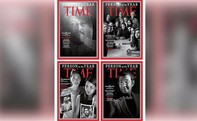 Four People Awarded TIME Person of the Year 2018 - Sakshi