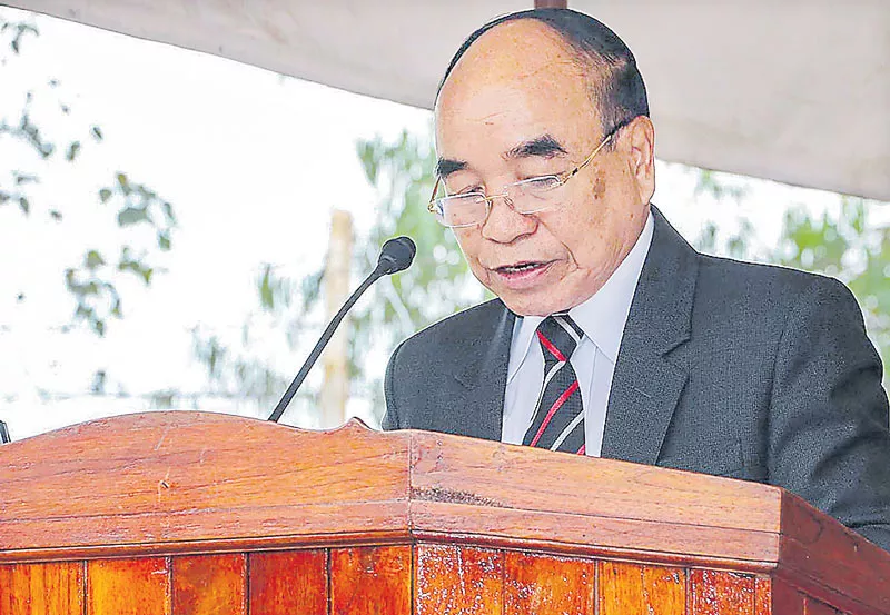 Zoramthanga Sworn In As Mizoram's New Chief Minister - Sakshi