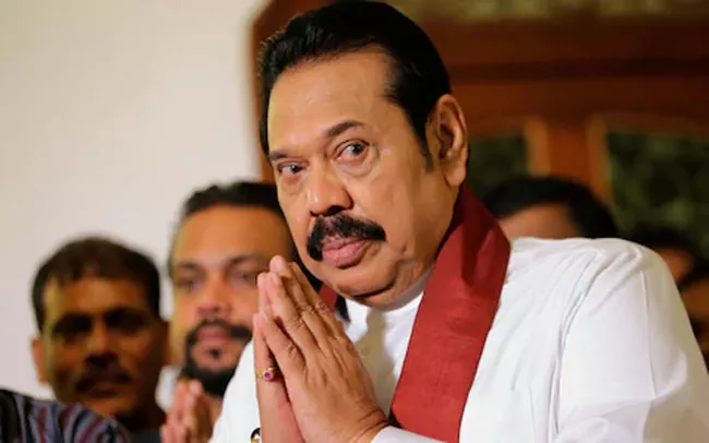 Sri Lankan Prime Minister Rajapaksa resigned - Sakshi