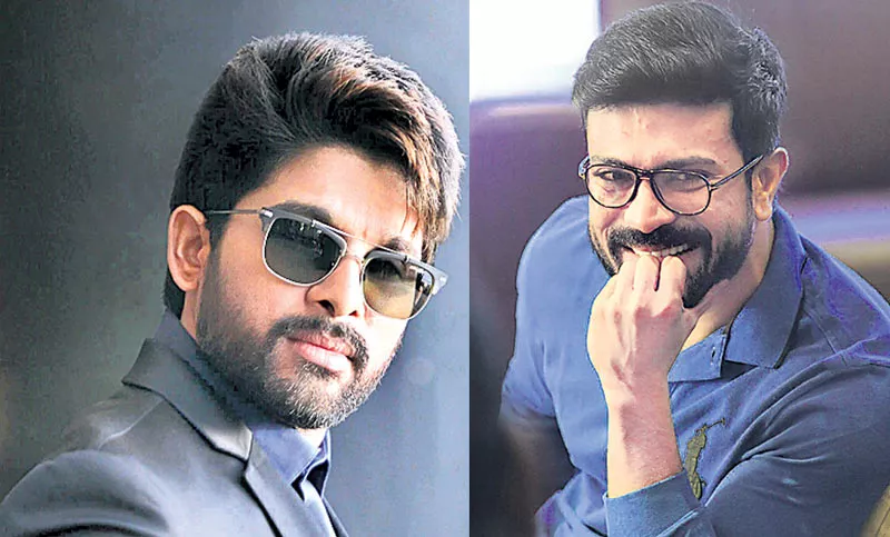 ram charan allu arjun chief guests in padi padi leche manasu, antariksham pre release - Sakshi