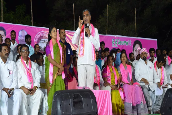 Shaneswaram is the vote for the Alliance. If TRS is won, Kaleshwaram - Sakshi