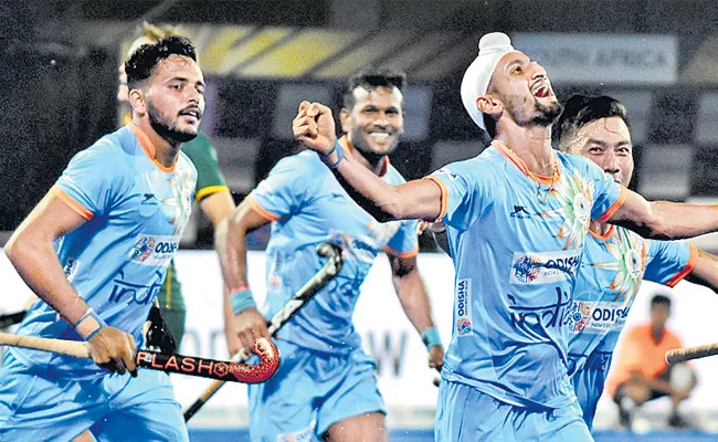 Hockey World Cup: Ahead of Belgium pre-quarters - Sakshi