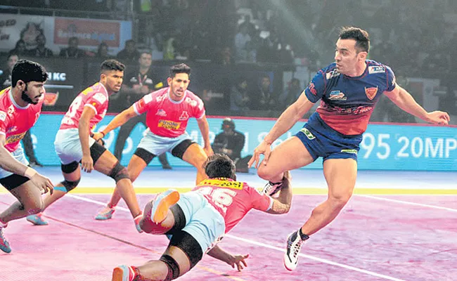 Jaipur Dabang to draw Delhi match - Sakshi