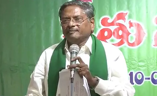 YSRCP Leader Nagi Reddy Fires On Chandrababu Naidu Over Farmers Issue - Sakshi