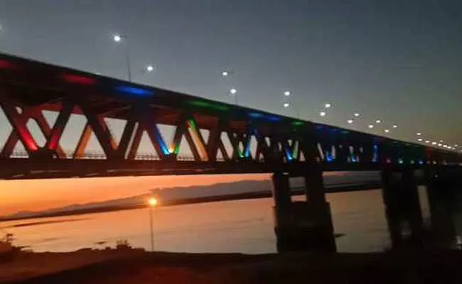 Indias Longest Railroad Bridge Ready After Two Decades - Sakshi