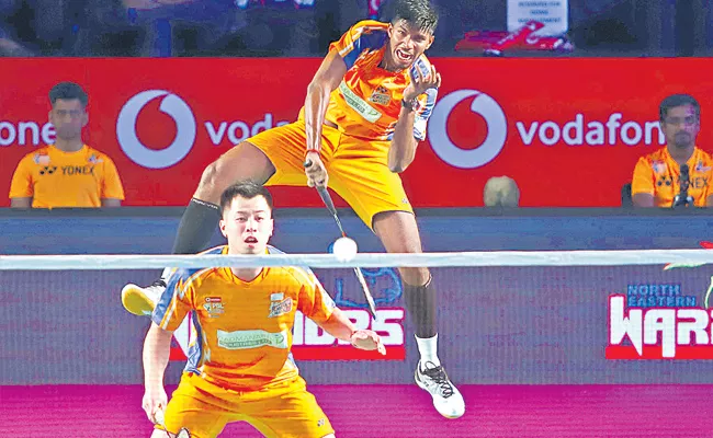 Mumbai Rockets and Ahmadabad Smash Masters Boni - Sakshi