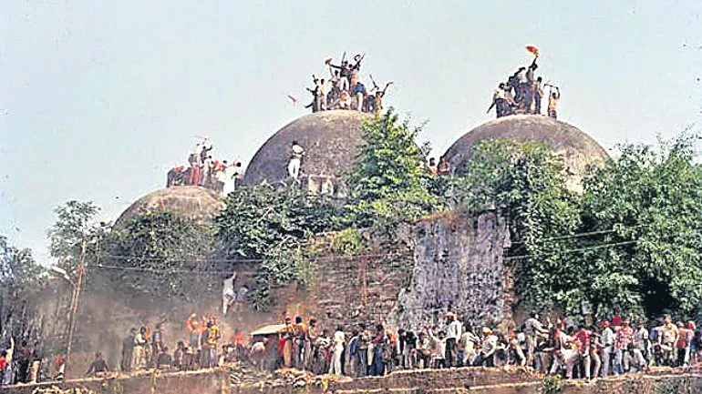 SC to hear Ram Janmabhoomi-Babri Masjid title dispute on 4 January - Sakshi