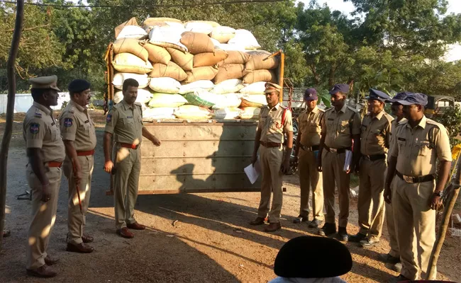 Ration Rice Seized Warangal - Sakshi