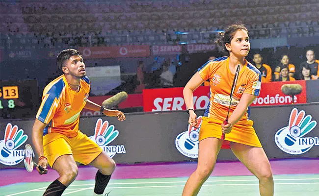 Premier Badminton League: Ahmedabad Smash Masters beat Delhi Dashers - Sakshi