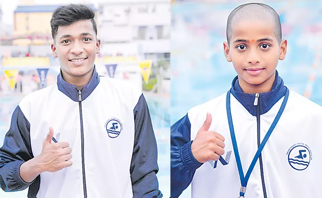 Andhra Pradesh and Telangana swimmers performed well - Sakshi