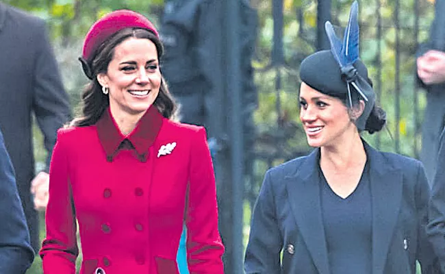 Kate Middleton and Meghan Markle went to St Stephens - Sakshi