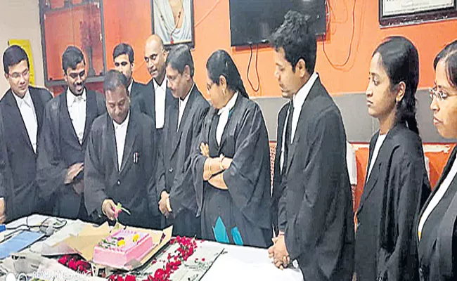 Telangana Lawyers Festivals For High Court Division - Sakshi