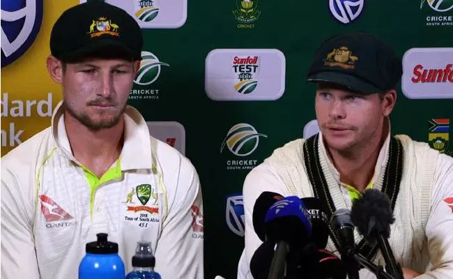 Michael Clarke slams Steve Smith and Cameron Bancroft  - Sakshi