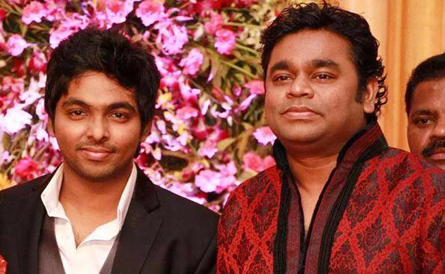 GV Prakash Says He Is Scared Of AR Rahman In Facebook Live Chat - Sakshi