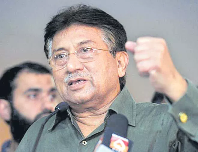 Pervez Musharraf seeking covert US support to regain power - Sakshi