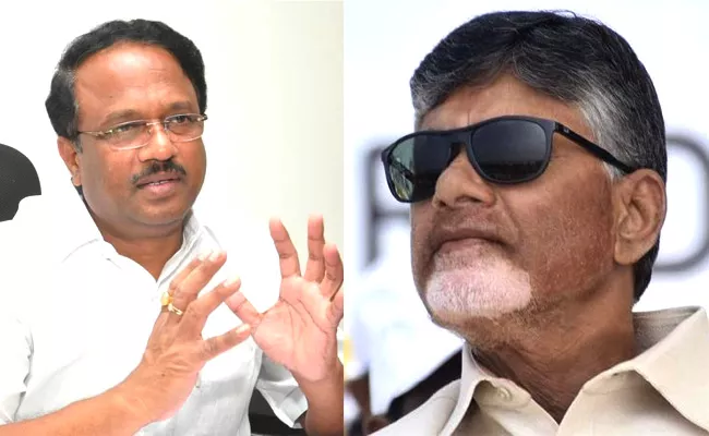 Former Minister Laxma Reddy Fires On AP CM Chandrababu Naidu - Sakshi