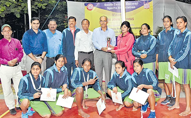 SCR in Basketball Championship settles as Runnerup - Sakshi