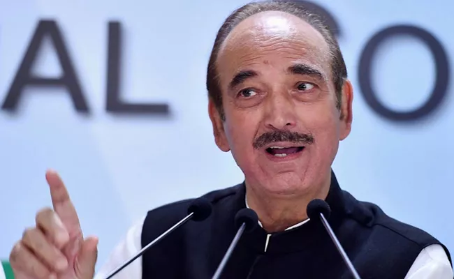 TRS Dammy Candidates For BJP Win Says Ghulam Nabi Azad - Sakshi