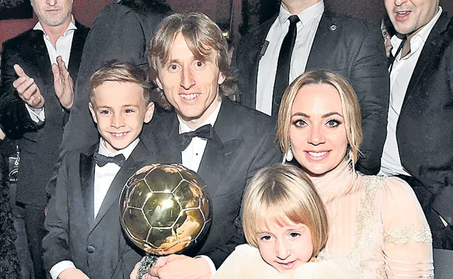 Croatia, Real Madrids Luka Modric wins 2018 Ballon d Or - Sakshi