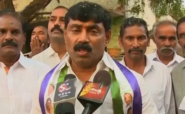 YSRCP MLA Ravindranath Reddy Slams Chandrababu In Kamalapuram - Sakshi