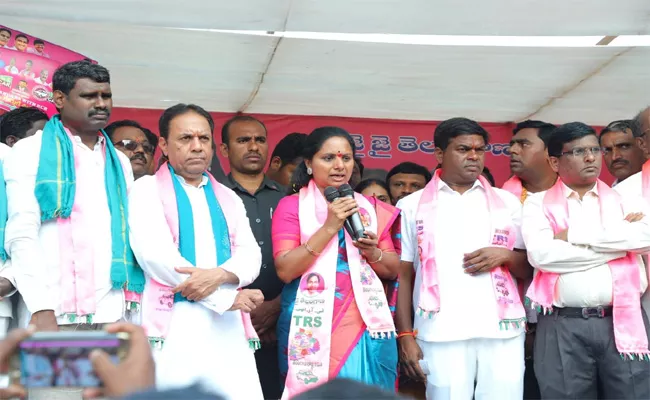 Telangana Number One In India Said By MP Kavitha - Sakshi