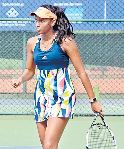 Rashmika Defeated in ITF Tourney - Sakshi