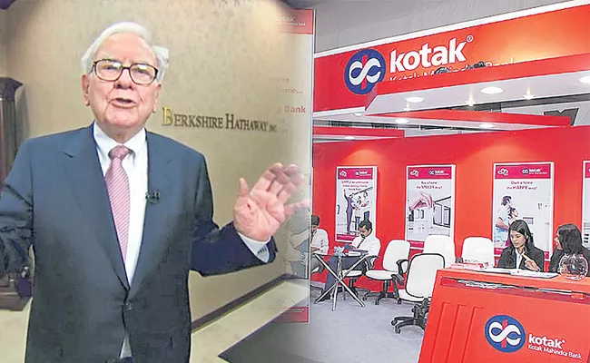 Buffett Berkshire eyes stake in India Kotak Mahindra Bank    - Sakshi