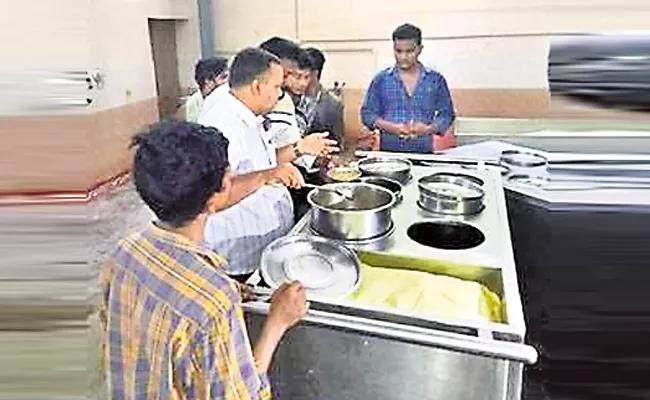 Catering Food management Negligence in Hospital Mess - Sakshi