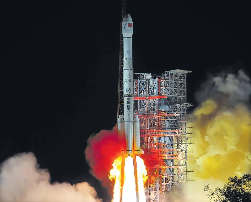 China mission launches to far side of Moon - Sakshi