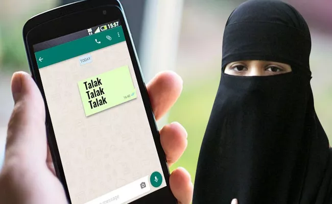 Bangalore Man Gives Talaq In Whatsapp And Escapes To America - Sakshi