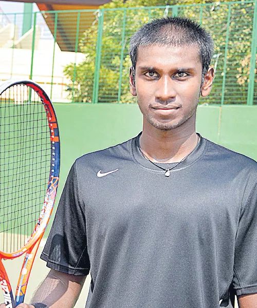 Sashank in Semis of AITA Tourney - Sakshi