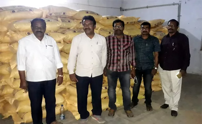 Ration Rice Smuggling Caught in Prakasam - Sakshi