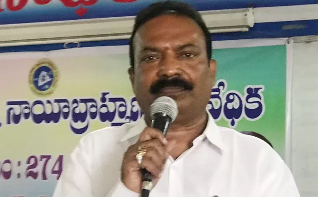 Telangana Nayee Brahmin Ikya Vedika Demands - Sakshi