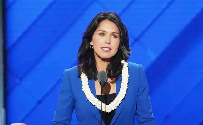 Tulsi Gabbard Says She Decided To Run For US Presidency - Sakshi