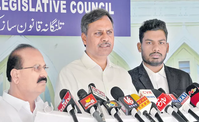 Three MLAs in the Legislative Council disqualified - Sakshi