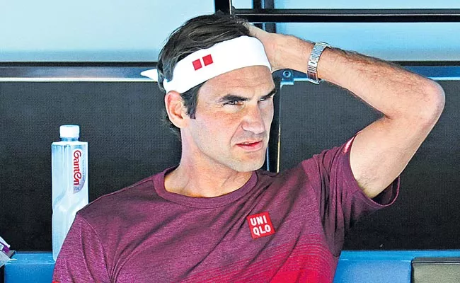 Switzerlands star Roger Federer is in the Australian Open - Sakshi