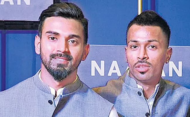 Unconditional apologies Haridik Pandya KL Rahul - Sakshi