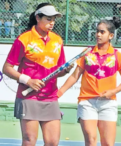 Sai Dedeepya in Semis of Khelo Indian Youth Games - Sakshi