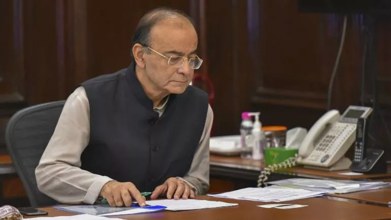 Jaitley Hints Interim Budget  Pitches for Lower Interest Rate - Sakshi