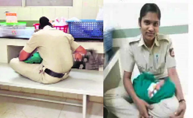 Woman Constable Breast Feed to Orphan Baby in Karnataka - Sakshi