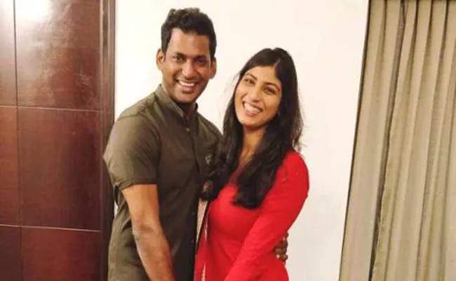 Aneesha Told Her Love Story With Vishal - Sakshi