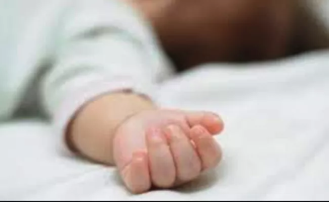 Died Baby Girl Dead Body Found in Nellimarla Vizianagaram - Sakshi