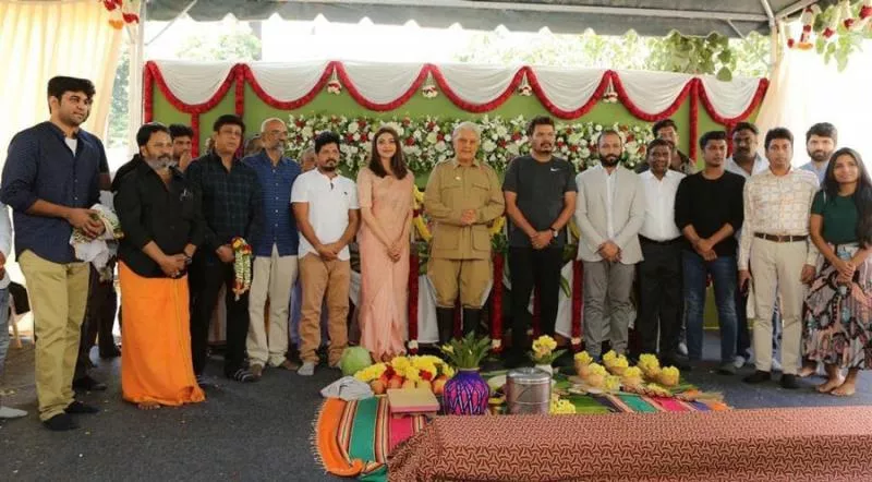 Indian 2 starring Kamal Haasan and Kajal Aggarwal goes on the floors - Sakshi