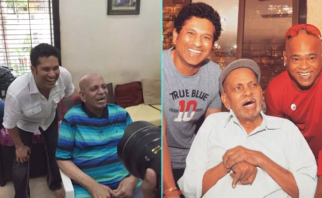  Sachin Tendulkar's coach Ramakant Achrekar dies in Mumbai - Sakshi