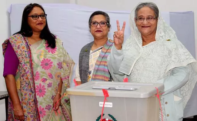 Editorial On Bangladesh PM Sheikh Hasina Scores Big Election Win - Sakshi