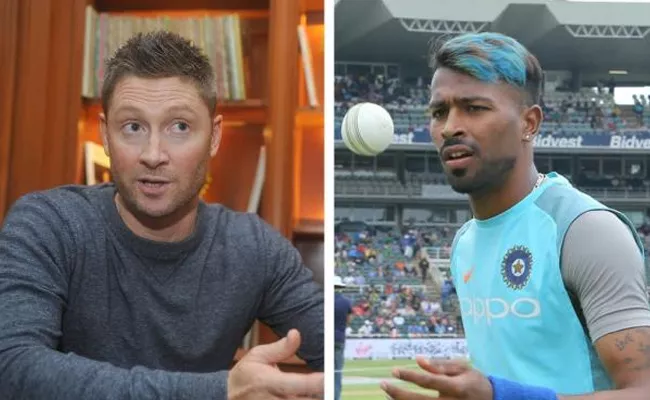 Michael Clarke Reacts on Hardik Pandya Controversy - Sakshi