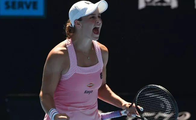 Ash Barty Win In Australian Open Pre Quarters - Sakshi