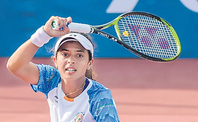 Ankita Raina Wins First Singles Title of 2019 Season in Singapore - Sakshi