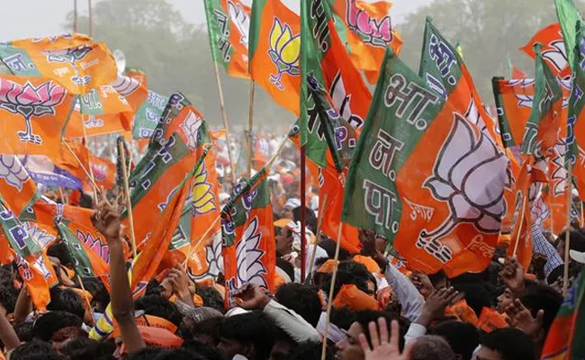 BJP Accuses TMC Of Vandalising Posters Ahead Of Shahs Rally - Sakshi